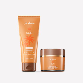 M. Asam SUN Kokos After Sun Gesichtsmaske & Shimmering Body Lotion