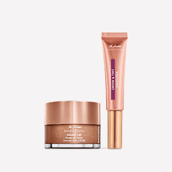 M. Asam MAGIC FINISH Fond de Teint Mousse Summer Teint SPF 30 et Mascara Grow & Tint Deep Black