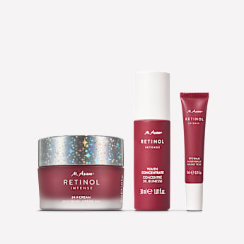 M. Asam RETINOL INTENSE Faltenglättende Pflege Routine Christmas Star Edition 3-teilig