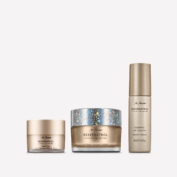 M. Asam RESVERATROL PREMIUM NT50 Straffende Pflege Routine Christmas Star Edition 3-teilig