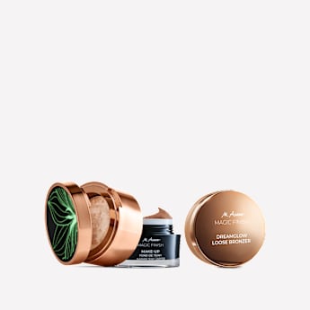 M. Asam MAGIC FINISH 2in1 Summer Teint Glow In The Dark Edition & Dreamglow Puder-Bronzer Holiday Skin