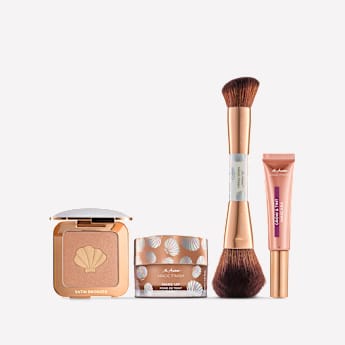 M. Asam MAGIC FINISH Make-up Classic & Mascara Set Seashell Edition 4-teilig