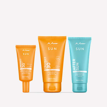M. Asam SUN Sonnenpflege Set Gesicht & Körper LSF 30 3-teilig