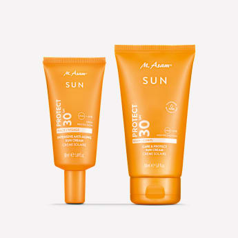 M. Asam SUN Sonnencreme Gesicht Anti-Aging & Sonnencreme Körper LSF 30