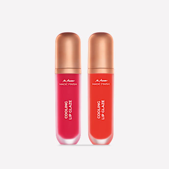 M. Asam MAGIC FINISH Cooling Lip Glaze Icy Pink & Cooling Lip Glaze Coral Sorbet