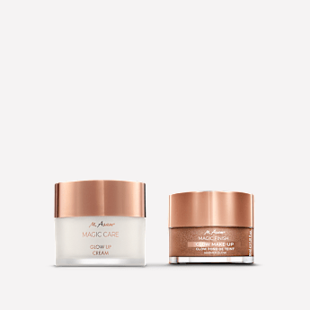 M. Asam MAGIC FINISH Glow Make-up Mousse Summer Glow & Glow Up Gesichtscreme