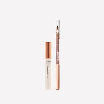 M. Asam MAGIC FINISH Lip Designer crayon contour des lèvres Naturally Taupe et baume à lèvres Volume & Repair Crystal Clear