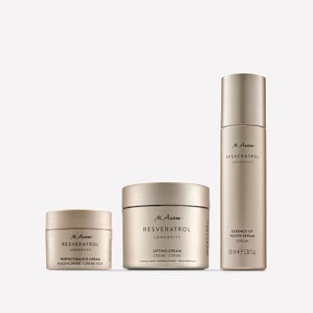 M. Asam RESVERATROL LONGEVITY Straffende Pflege Routine 3-teilig