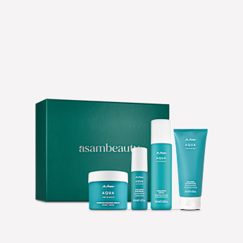 M. Asam AQUA INTENSE Routine XXL Nettoyante et Soin Repulpante à l’Acide Hyaluronique en Coffret Cadeau 4 Produits