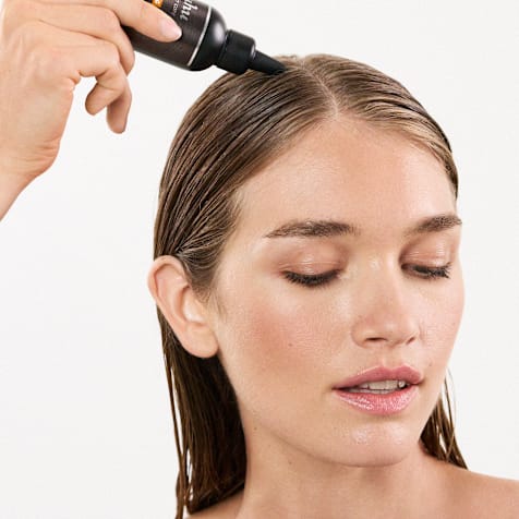 ahuhu THICKENING Kräftigende Koffein Haarpflege für sichtbar dickere Haare im Geschenkset 3-teilig