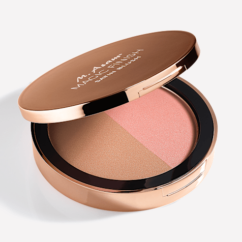 M. Asam MAGIC FINISH Palette de Blush Satin Dark Honey & Nude Flush