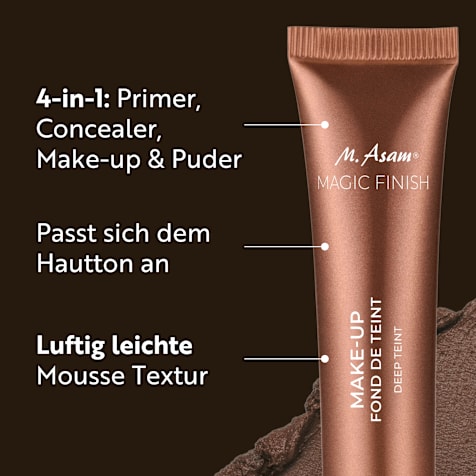 M. Asam MAGIC FINISH Make-up Mousse Deep Teint Probe