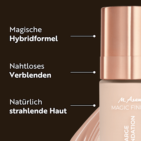 M. Asam MAGIC FINISH Supercharge Serum Foundation Rose Fair