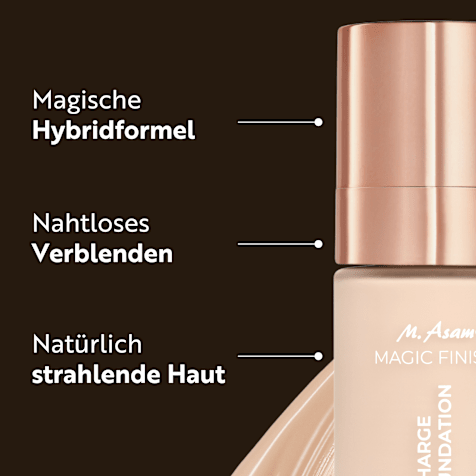M. Asam MAGIC FINISH Supercharge Serum Foundation Soft Ivory