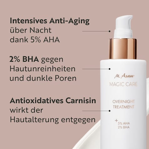M. Asam MAGIC CARE Overnight Treatment AHA & BHA Fruchtsäurepeeling