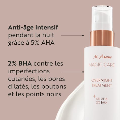 M. Asam MAGIC CARE Overnight Treatment Peeling de nuit aux acides AHA & BHA