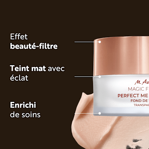 M. Asam MAGIC FINISH Perfect Me Fond de Teint Mousse Transparent