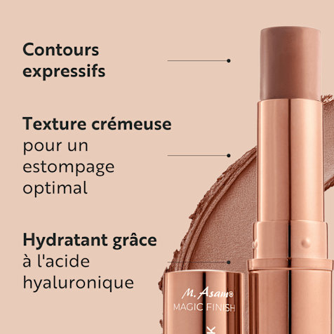M. Asam MAGIC FINISH Cream Contour Stick de Contouring Crèmeux Medium-Dark