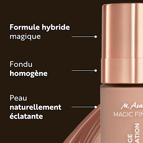 M. Asam Supercharge Serum Foundation Fond de Teint Deep Almond