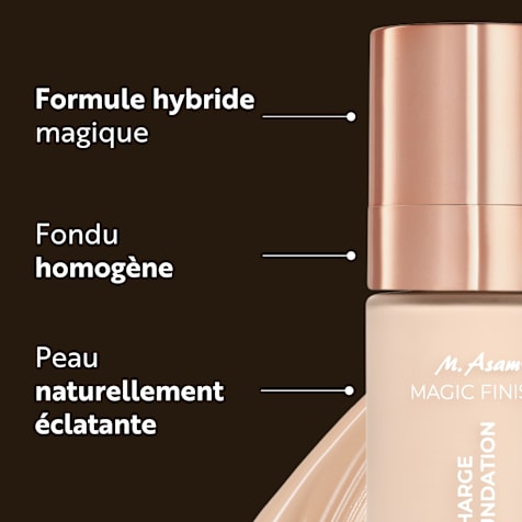 M. Asam MAGIC FINISH Supercharge Serum Foundation Fond de Teint Soft Ivory