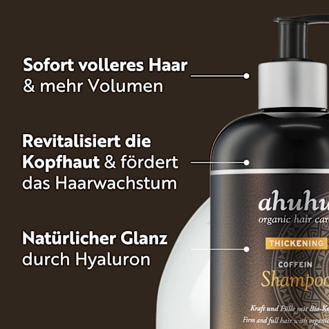 ahuhu THICKENING Coffein Shampoo
