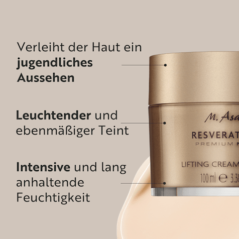M. Asam RESVERATROL PREMIUM NT50 Lifting Gesichtscreme