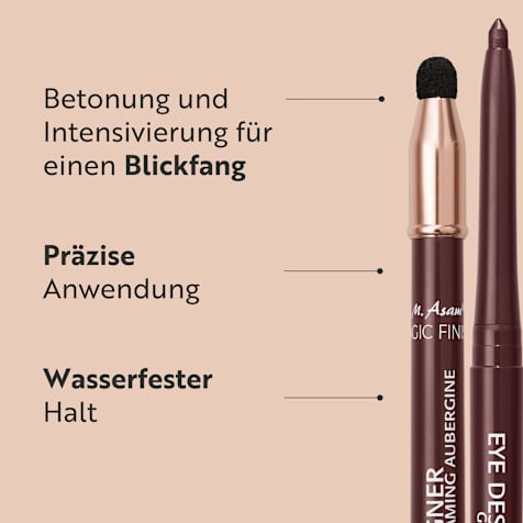 M. Asam MAGIC FINISH Eye Designer Kajal Gleaming Aubergine