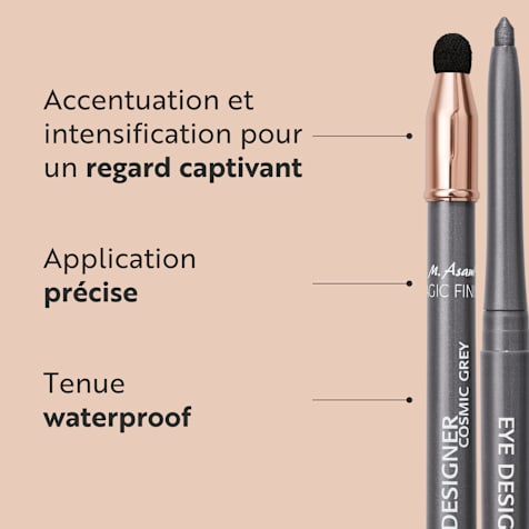 M. Asam MAGIC FINISH Eye Designer Crayon Khôl Cosmic Grey