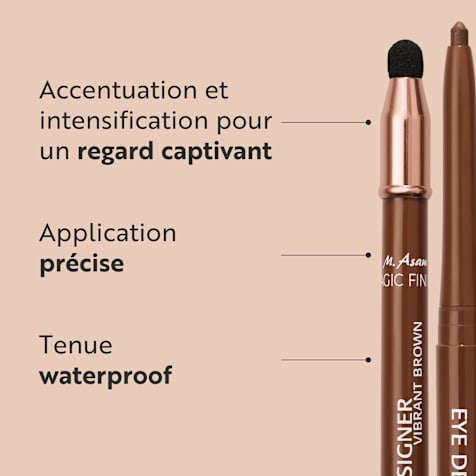 M. Asam Eye Designer Crayon Khôl Vibrant Brown