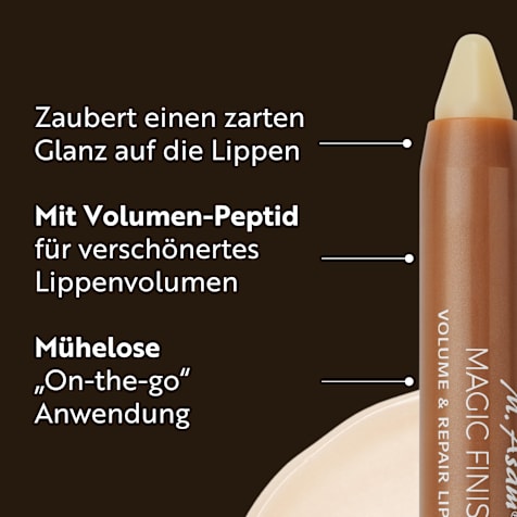 M. Asam MAGIC FINISH Volume & Repair Lippenbalsam Crystal Clear