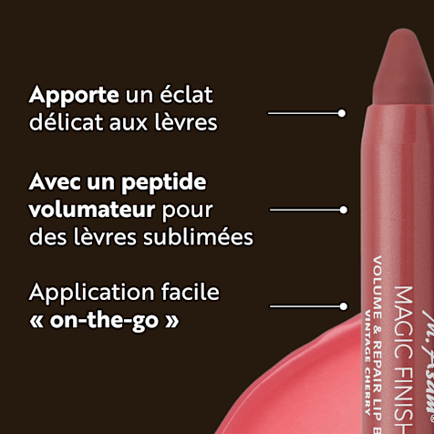 M. Asam MAGIC FINISH Volume & Repair Baume à Lèvres Vintage Cherry