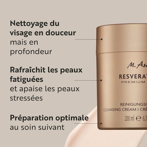 M. Asam RESVERATROL PREMIUM NT50 Crème nettoyante