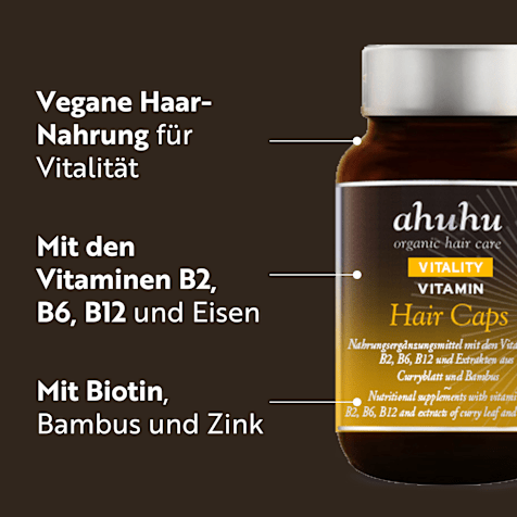 ahuhu VITALITY Vitamin Haarkapseln