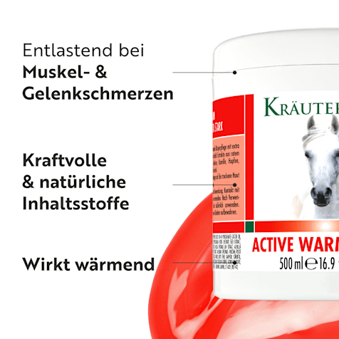 KRÄUTERHOF Care Pferdebalsam wärmend extra stark