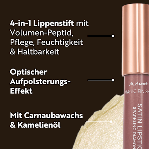 M. Asam MAGIC FINISH Satin Lippenstift Sparkling Diamonds