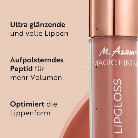 M. Asam MAGIC FINISH Ultra Glaze Lipgloss Crispy Peanut