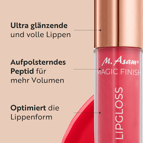 M. Asam MAGIC FINISH Ultra Glaze Lipgloss Cheeky Rose
