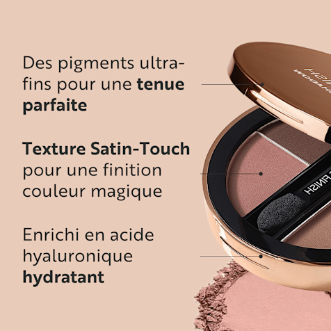 M. Asam MAGIC FINISH Satin Eye Shadow Palette de Fards à Paupières Collection No.1