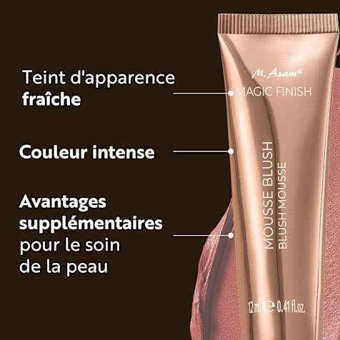 M. Asam MAGIC FINISH Mousse Blush Fard à joues Barely Chai