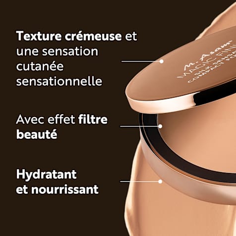M. Asam MAGIC FINISH Silk Sensation Fond de Teint Compact Soft Ivory