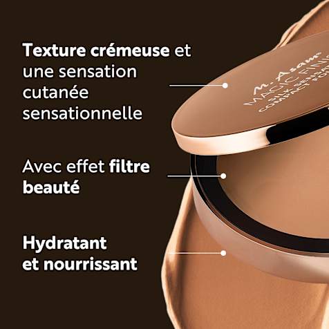 M. Asam MAGIC FINISH Silk Sensation Fond de Teint Compact Creamy Nude