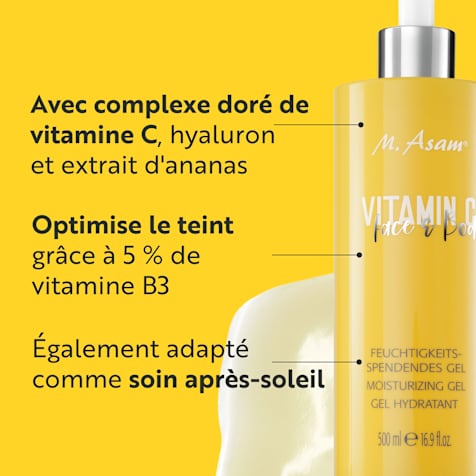 M. Asam VITAMIN C Gel Hydratant Visage & Corps