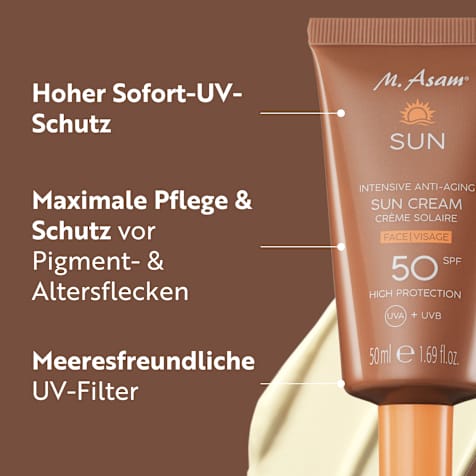 M. Asam SUN Intensive Anti-Aging Sonnencreme Gesicht LSF 50