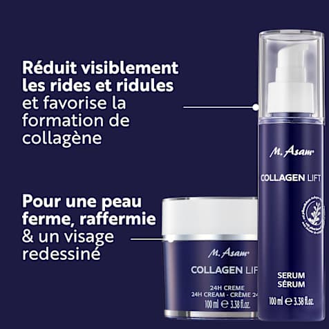 M. Asam COLLAGEN LIFT Coffret Cadeau Crème Visage 24h & Sérum au Collagène