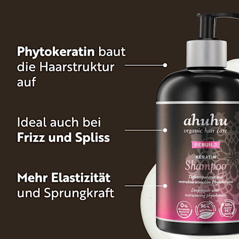 ahuhu REBUILD Keratin Shampoo