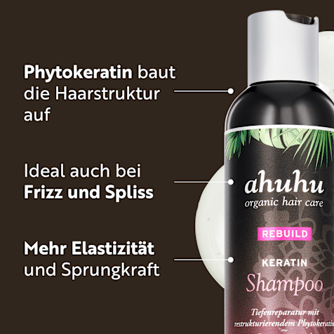 ahuhu REBUILD Keratin Shampoo