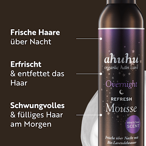 ahuhu HAIR HERO Overnight Trockenshampoo-Schaum