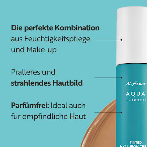 M. Asam AQUA INTENSE Getönte Hyaluron Tagescreme