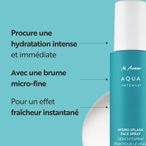 M. Asam AQUA INTENSE Spray pour le visage Hydro Splash