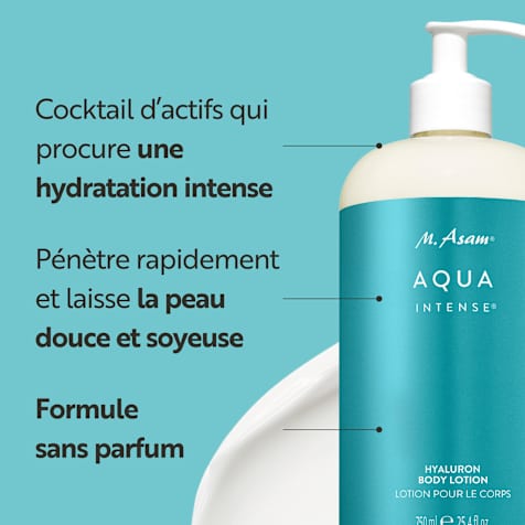 M. Asam AQUA INTENSE Lait corporel hyaluronique